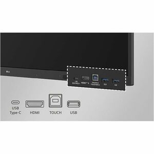 LG CreateBoard 86TR3BQ-B Collaboration Display - 86" LCD - Infrared (IrDA) - Touchscreen - 3840 x 2160 - LED - 2160p - HDMI