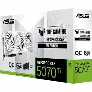 ASUS TUF Gaming GeForce RTX 5070 Ti 16GB GDDR7 BTF White OC Edition