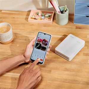 Canon SELPHY QX20 Dye-Sublimations-Drucker - Farbe - Tragbar - Weiß - 287 x 287 dpi Druckauflösung - Wireless LAN - USB