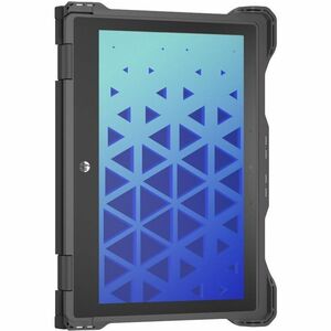 Carcaza deslizante Extreme Shell-F2 para HP Fortis X360 Chromebook G5 de 11" y HP X360 (no Fortis) G4/G3 (gris/transparente)