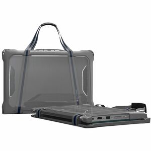 Carcaza deslizante Extreme Shell-F2 para HP Fortis ProBook X360 G11 y G10 de 11" (gris/transparente)