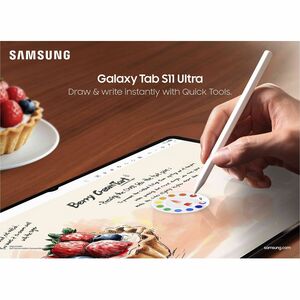 Samsung Galaxy Tab S11 Ultra SM-X930 Tablet - 14.6" WQXGA+ - MediaTek Dimensity 9400+ (MT6991) Octa-core - 12 GB - 256 GB 