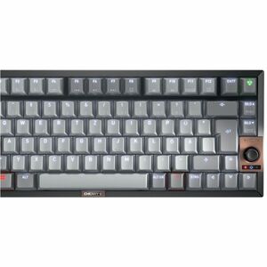 CHERRY G80-3960 Keyboard - Compact - Wired/Wireless Connectivity - USB Interface - Black, Grey - MX2A Red Keyswitch - Blue