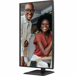 Moniteur LED AOC Q27E4U 27" Classe WQHD - Noir - 68,6 cm (27") Viewable - Technologie IPS - WLED Rétroéclairage - Résoluti