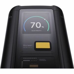 Cargador portátil Xiaomi HyperCharge - Negro - Para MacBook Pro, Smartphone - Ion Litio (Li-Ion) - 25000mAh - 212W - 6A - 