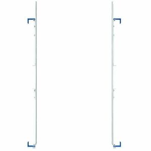 Rack Solutions 1U Rack Sliding Rail for Server - TAA Compliant - Galvanized Steel - 1 Year Warranty