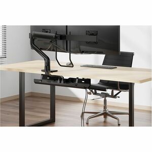 Neomounts Cable Routing - Black - Cable Management Tray - Steel