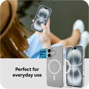 Just in Case Rugged Case for Apple iPhone 17 Smartphone - Clear - Drop Resistant, Impact Resistant, Damage Resistant, Shoc