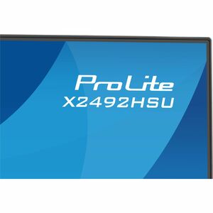 iiyama ProLite 24" (60.5 cm) IPS-Full-HD-Panel mit 4-seitigem Slim-Bezel und Energieeffizienzklasse B:
61 cm (24") LED IPS