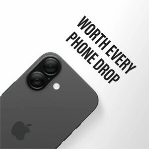 PanzerGlass ® Hoops® Ceramic II Camera Lens Protector iPhone 17 | iPhone 16 | 16 Plus. Brand compatibility: Apple, Compati
