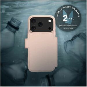 dbramante1928 ApS Lynge Carrying Case (Wallet) Apple iPhone 17 Pro Smartphone - Pink Sand - Stain Resistant - Plastic, Lea