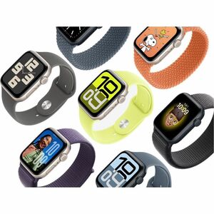 Apple Watch SE 3 - 44 mm - 38 mm - Optical Heart Rate Sensor, Temperature Sensor, Digital Compass, Altimeter, Acceleromete