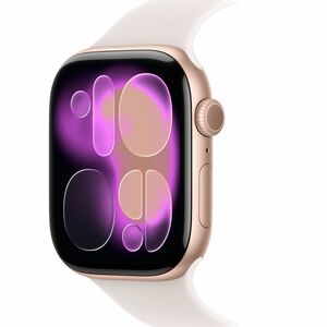 Watch Series 11 GPS + Cellular 46mm Rose Gold Aluminium Case with Light Blush Sport Band - M/L