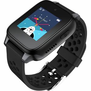 TCL MOVETIME MT46X Smartwatch - Kinder - Schwarz, Grau Body Color - Wireless LAN - 4G - Kamera, Push-Benachrichtigung, SMS