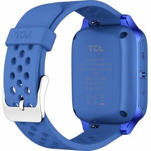 TCL MOVETIME MT46X Smartwatch - Kinder - Blau Body Color - Wireless LAN - 4G - Kamera, Push-Benachrichtigung, SMS, Alarm, 