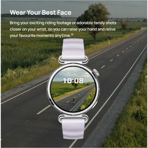 Huawei WATCH GT 6 Smart Watch - Round Case Shape - 41.30 mm Case Height - 41.30 mm Case Width - Purple Body Color - White 