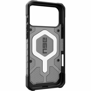 Urban Armor Gear Pathfinder Clear Case for Apple iPhone 17 Pro Max Smartphone - Hex - Ash, Black - Drop Resistant, Impact 