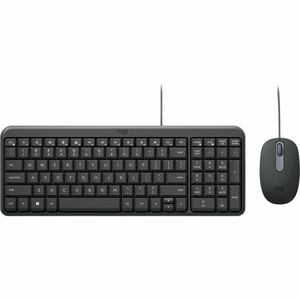 Logitech MK106 键盘鼠标 - QWERTY - 英文（美国） - A 型 USB 电缆 键盘 - 99 按键 - 键盘/键盘颜色: 黑色 - A 型 USB 电缆 鼠标 - 光学机械 - 3 按钮 - 滚轮 - 指点设备颜色: 黑