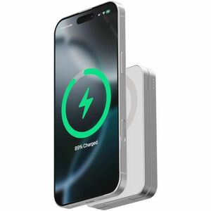 LINQ LQWPS082. Battery capacity: 8000 mAh, Wireless charging. Total output power: 5 W. Product colour: Silver