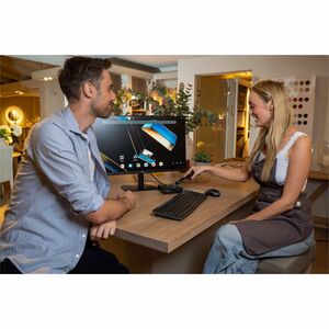 Zebra ZEC500 Terminal POS - (QualcommQCM5430 2,10 GHz - 8 GB - LAN sem fios Gigabit Ethernet - USB - USB alimentado - Rede