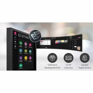 LG 86XF3CK-B Open-frame Digital Signage Display - 86" LCD - In-plane Switching (IPS) Technology - 8 GB - 3840 x 2160 - 16: