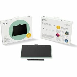 Wacom Intuos M Graphics Tablet 4K - Cable - Black - 4096 Pressure Level - Pen - PC, Mac