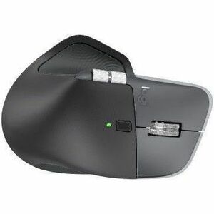 Logitech MX Master 4 for Mac Mouse - Bluetooth - USB Type C, USB Type A - Darkfield - 8 Button(s) - Space Black - Wireless