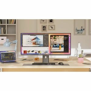 ALOGIC Edge 40" Ultrawide WQHD LCD Monitor with 90W PD, Silver, HDMI cable, USB-C cable, Power Adaptor