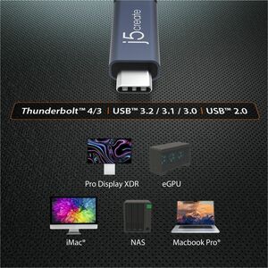 j5create JUC29L08-N 79,25 cm USB4 AV-/Datenkabel - 1 - Cable for Smartphone, Tablet, Notebook, Docking Station, Ladegerät,