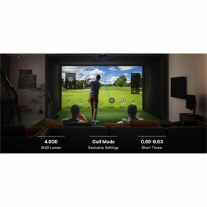 BenQ AH700ST 3D Short Throw DLP Projector - 16:9 - High Dynamic Range (HDR) - Front - 1080p - 20000 Hour Normal Mode - 3,0