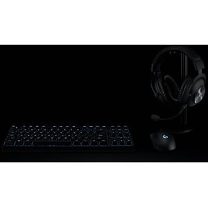 Auriculares de gaming Logitech Inalámbrico Sobre la cabeza Estéreo - Negro - Binaural - Circumaural - 1500cm - 32Ohm - 20H