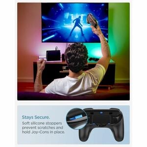 Spigen Case for Nintendo Gaming Console - Black - 2 / Pack - Scratch Resistant - Silicone