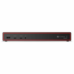 Lenovo 13 Anschluss(e) Thunderbolt 5 Docking Station für Monitor, Notebook, Mikrofon, Mobile Workstation - Ladefunktion - 