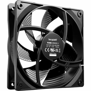 be quiet! Pure Wings 3 3 Pack Kühllüfter - Multimedia-System, PC, Kühler - 120 mm Maximum Fan Diameter - 3 x Fan(s) - 84,7