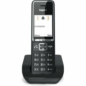 Gigaset Comfort 550 DUO DECT Cordless Phone - Black - 2 Simultaneous Calls - Hearing Aid Compatible