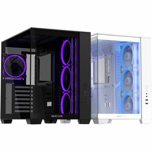 ASUS A32 PLUS Black ATX case offers support for 360mm radiators and 420mm graphics cards with Black or White color options
