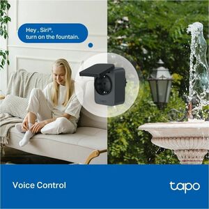 Tapo TAPO P410M Smart Plug - 230 V AC / 16 A - Alexa, Siri, Google Assistant, SmartThings Unterstützt