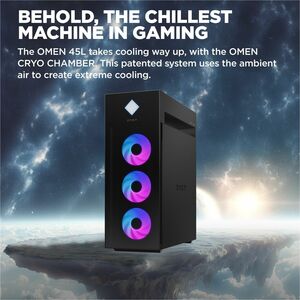 OMEN by HP 45L Gaming Desktop GT22-3004a, Windows 11 Home, Intel Core Ultra 7, 32GB RAM, 2TB SSD, 2TB HDD, NVIDIA GeForce 