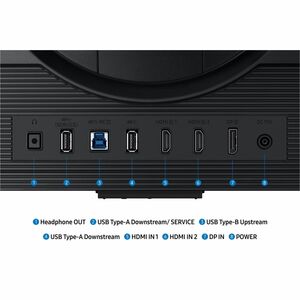 Monitor gaming LCD Samsung Odyssey G7 S27FG702EL 27" (68.6cm) Clase 4K UHD - 16:9 - Negro - 27" (68.6cm) Viewable - IPS rá