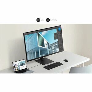 Monitor LCD Samsung ViewFinity S7 S37D700EAL 37" (94.0cm) Clase 4K UHD - 16:9 - Negro - 37" (94cm) Viewable - Vertical Ali