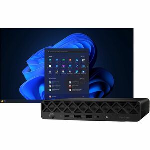 HP ProDesk 4 G1i Desktop Computer - Intel Core Ultra 5 2nd Gen 235T - 16 GB - 512 GB PCI Express NVMe SSD - Mini PC - Jack