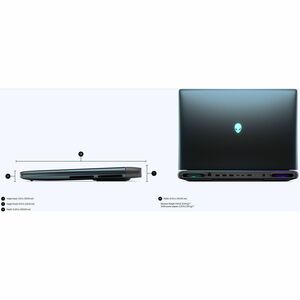 Alienware Area-51 AA18250 45,7 cm (18 Zoll) Gaming-Notebook - WQXGA - 300 Hz - Intel Core Ultra 9 275HX - 64 GB - 2 TB SSD