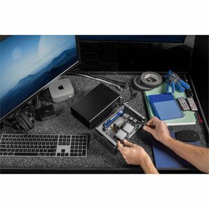 OWC Mercury Helios 5S - For Laptop, Computer, PC, Mac, Workstation - Thunderbolt 5 - Black