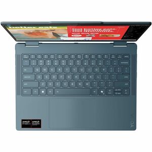 Yoga 7 2-in-1 14AKP10 - AMD R7 AI 350 - 32GB Unificada - 1TB SSD - Video Integrado - FreeDOS  -  14in WUXGA - Green - Gara