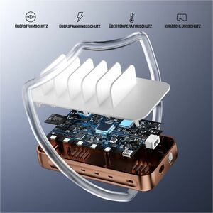 4smarts Team 100 W Ladestation - 100 W - 5 V Gleichstrom, 9 V DC, 12 V Gleichstrom - 3 A