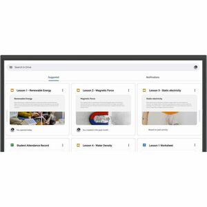 BenQ Board Essential RE7504 1905 mm 4K UHD LCD Collaboration Display - ARM Cortex A73 + A53 - 8 GB - Infrared (IrDA) - Tou