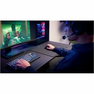 XTRFY GP7 Groß Gaming-Mauspad - 4 mm x 460 mm x 400 mm Abmessung - Schwarz - Naturkautschuk, Elastomer, Glasfaser - Maus