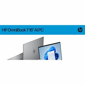 HP OmniBook 7 AI 16 Windows 11 Home 16in Intel Core Ultra 7 32GB RAM 1TB SSD WQXGA Meteor silver