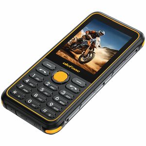 Ulefone Armor Mini 4 128 MB Rugged Feature Phone - 7.1 cm (2.8") TFT LCD QVGA 240 x 320 - 64 MB RAM - 4G - Black - Bar - U