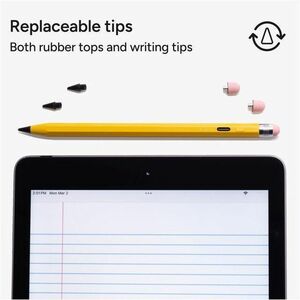 ZAGG Stylus - Capacitive Touchscreen Type Supported - Yellow - iPad Device Supported